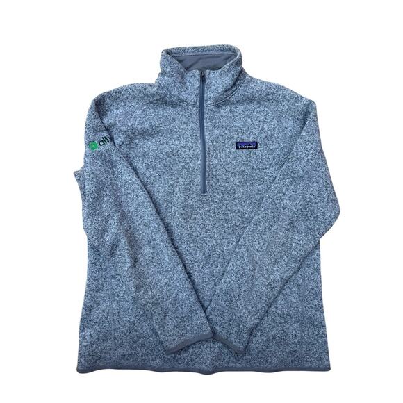 Patagonia Women's Better Sweater Full Zip Gray Size XL Company Logo - Picture 1 of 8